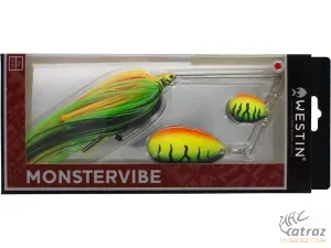 Westin Spinnerbait Monstervibe Indiana Blades 45 gramm - Crazy Firetiger