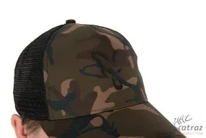 Fox Camo Trucker Baseball Cap - Fox Camo Hálós Baseball Sapka