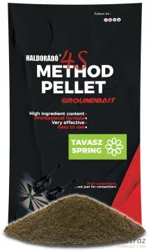 Haldorádó 4S Method Pellet Groundbait Tavasz - Hidegvízi Haldorádó Etetőanyag