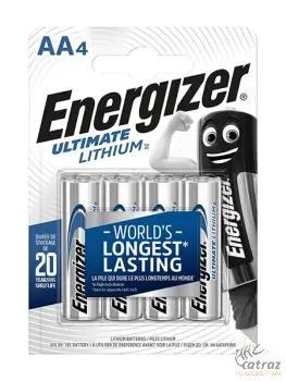 Energizer Ultimate Lithium AA - Extra Tartós Energizer Lítium Elem
