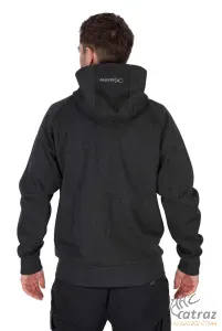 Matrix Charcoal Marl Zip Hoody L - Matrix Kapucnis Pulóver