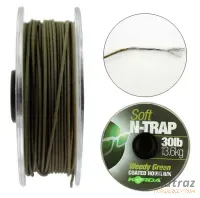 Korda N-Trap Bevonatos Lágy Előkezsinór - Korda N-Trap Soft Weed Green 20Lb