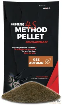 Haldorádó 4S Method Pellet Groundbait Ősz - Hidegvízi Haldorádó Etetőanyag