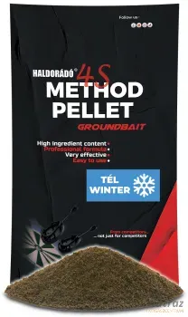 Haldorádó 4S Method Pellet Groundbait Tél - Hidegvízi Haldorádó Etetőanyag