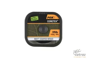 Fox Naturals Coretex 20 méter 35 lb Matt Coated Braid - Fox Félmerev Bevonatos Előkezsinór