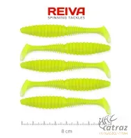 Reiva Zander Power Shad Citromsárga Gumihal - Reiva Gumihal 8 cm 5 db/csomag