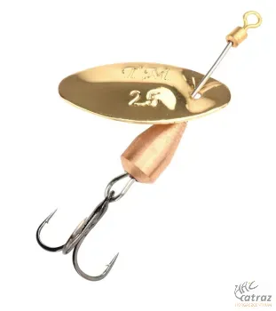 Spro Trout Master La Tournante 2,5 gramm Gold - Spro UL Körforgó Villantó