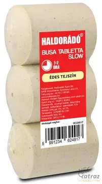 Haldorádó Slow Busa Tabletta Édes Tejszín - Haldorádó Lassú Oldódású Busázó Tabletta