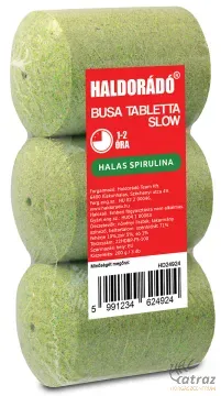 Haldorádó Slow Busa Tabletta Halas Spirulina - Haldorádó Lassú Oldódású Busázó Tabletta