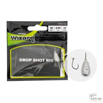 Wizard Dropshot Leader 10g 0,20mm Horog: 12-es - Wizard Light Dropshot Szerelék