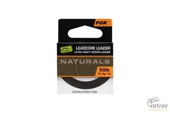 Fox Naturals Leadcore 7 méter 50 lb Ultra Heavy Woven Leader - Fox Ólombetétes Zsinór