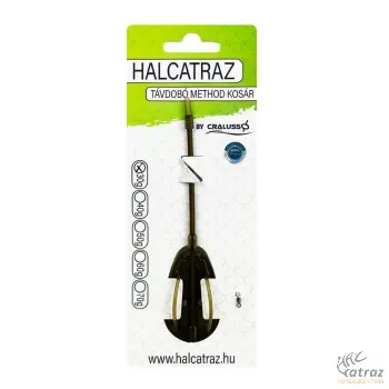 Halcatraz by Cralusso Távdobó Method Kosár 30 gramm - Halcatraz Etetőkosár