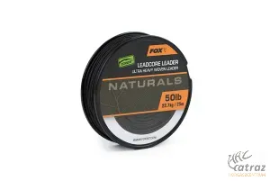 Fox Naturals Leadcore 25 méter 50 lb Ultra Heavy Woven Leader - Fox Ólombetétes Zsinór