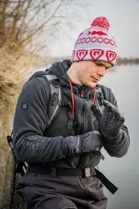 Fox Rage Téli Pergető Kesztyű - Fox Rage Camo Gloves Large (L)