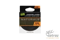 Fox Naturals Leadcore 25 méter 50 lb Ultra Heavy Woven Leader - Fox Ólombetétes Zsinór