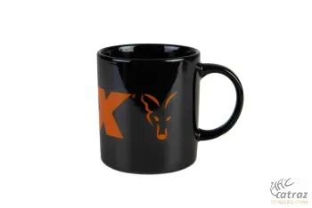 Fox Fekete Narancs Kerámia Bögre - Fox Black & Orange Logo Ceramic Mug