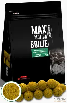Haldorádó Max Motion Boilie Premium Soluble 24 mm Édes Ananász - Oldódó Prémium Bojli