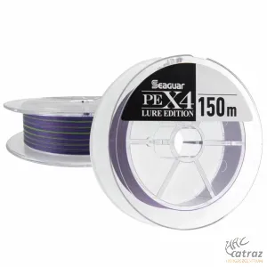 Seaguar PE X4 Lure Edition UL 150m PE0,3 Purple - Seaguar Fonott UL Pergető Zsinór 0.09mm Lila
