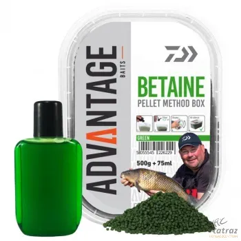 Daiwa Pellet Method Box Green Betain 500g+75ml