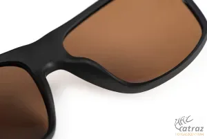 Fox Rage Matt Black Sunglasses Brown Lense Eyewear - Fox Rage Horgász Napszemüveg Fekete Keret Barna Lencse