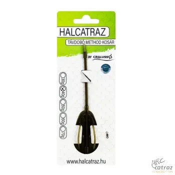 Halcatraz by Cralusso Távdobó Method Kosár 40 gramm - Halcatraz Etetőkosár