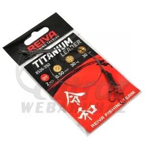 Reiva Titánium Rablózó Előke 2db/cs 23cm/0.25mm