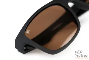 Fox Rage Matt Black Sunglasses Brown Lense Eyewear - Fox Rage Horgász Napszemüveg Fekete Keret Barna Lencse