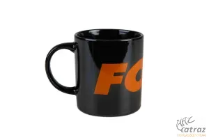 Fox Fekete Narancs Kerámia Bögre - Fox Black & Orange Logo Ceramic Mug