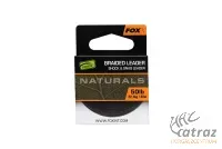 Fox Naturals Shock & Snag Braided Leader 20 méter 50 lb - Fox Fonott Előtétzsinór