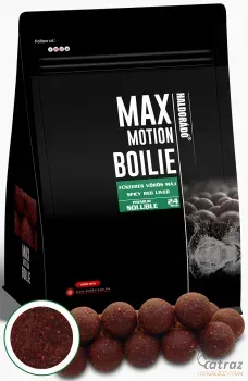 Haldorádó Max Motion Boilie Premium Soluble 24 mm Fűszeres Vörös Máj - Oldódó Prémium Bojli