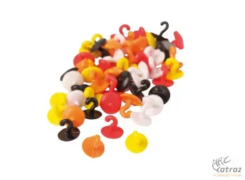 Carp Spirit Bojli Stopper Caps Assorted - Színes Stopper Hajszálelőkére