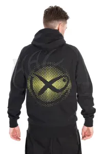 Matrix Large Fade Logo Hoody Black/Lime – 3XL – Horgász Pulóver