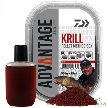 Daiwa Pellet Method Box Krill 500g+75ml