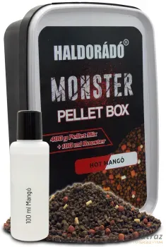 Haldorádó MONSTER Pellet Box Hot Mangó - Édes Csípős Micropellet