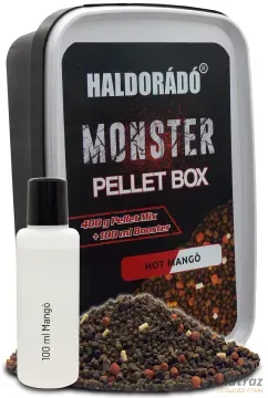 Haldorádó MONSTER Pellet Box Hot Mangó - Édes Csípős Micropellet