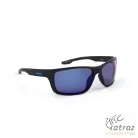 Shimano Eyewear Matte Black & Blue Mirror - Shimano Napszemüveg