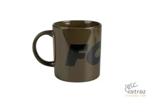 Fox Zöld Fekete Kerámia Bögre - Fox Green & Black Logo Ceramic Mug