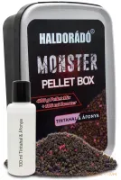 Haldorádó MONSTER Pellet Box Tintahal & Áfonya - Gyümölcsös Micropellet