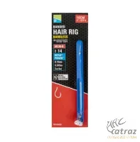 Előkötött Horog Preston MCM-B Banded Hair Rig 14