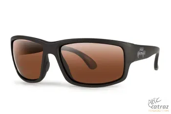 Fox Rage Grey Wrap Sunglasses Brown Lense Mirror Eyewear - Fox Rage Horgász Napszemüveg Fekete Keret Barna Lencse