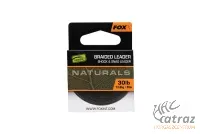 Fox Naturals Shock & Snag Braided Leader 20 méter 30 lb - Fox Fonott Előtétzsinór