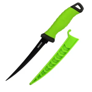 Nevis Profi Filéző Kés 29cm Fekete Zöld - Nevis Horgász Kés
