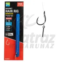 Preston MCM-B Bayonet Hair Rig 10cm 16 - Preston Előkötött Horog