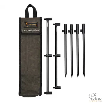 Prologic Avenger Buzz Bar Kit 20-34cm - 3 Botos Kereszttartó Készlet Táskával