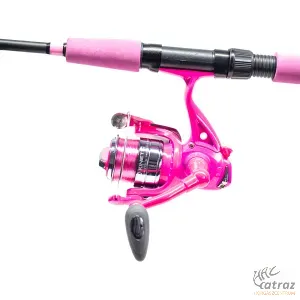 Női Pergető Szett - Kinetic RamaSjang CC Pink 5'6" ML 5-24 gramm 2 Részes Pergető Bot