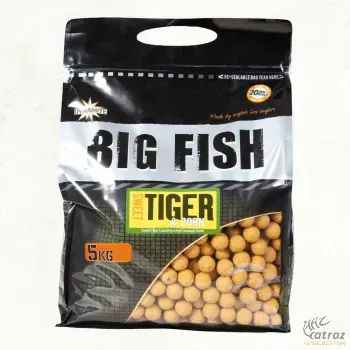 Dynamite Baits Big Fish Sweet Tiger & Corn Boilie 20 mm 5 kg - Dynamite Baits Édes Tigrismogyoró & Kukorica Bojli