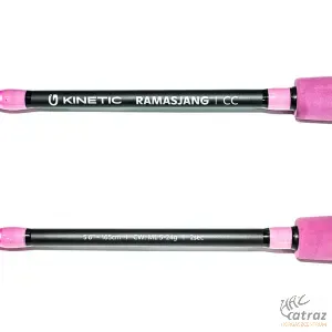 Női Pergető Szett - Kinetic RamaSjang CC Pink 5'6" ML 5-24 gramm 2 Részes Pergető Bot