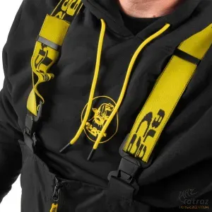 Black Cat Waterproof Salopettes Méret: M - Black Cat Vízálló Kantáros Horgász Nadrág
