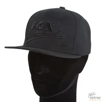 Fox Ruházat Snapback Sapka, Fekete CPR443