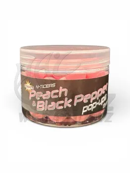 Dynamite Baits N-Ticers Pop-up 15mm Peach & Black Pepper - Pop-Up Csali